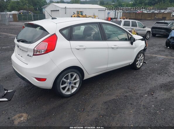 3FADP4EJXKM107228 2019 FORD FIESTA White Tył prawy
