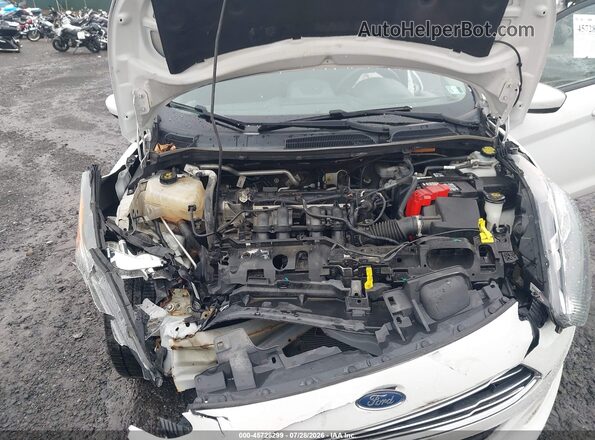 3FADP4EJXKM107228 2019 FORD FIESTA White Widok z tyłu