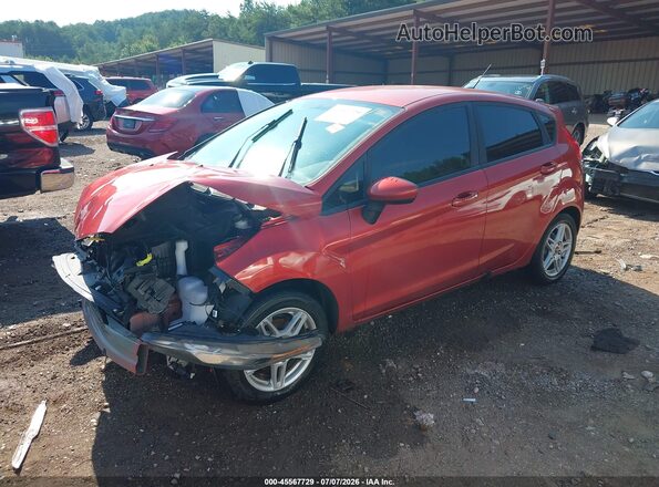 3FADP4EJXKM118519 2019 FORD FIESTA Orange Vista tres cuartos delantera izquierda