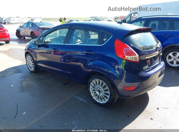 3FADP4FJ0GM141152 2016 FORD FIESTA Синий Задняя левая четверть