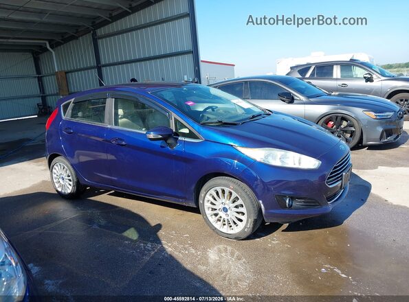 3FADP4FJ0GM141152 2016 FORD FIESTA Синий Вид задней части салона
