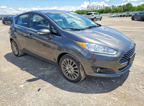 3FADP4FJ1GM188335 2016 FORD FIESTA Gray Delantero derecho