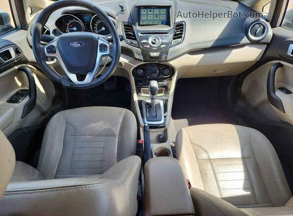 3FADP4FJ3HM138893 2017 FORD FIESTA Silver Առջևի վահանակի տեսք