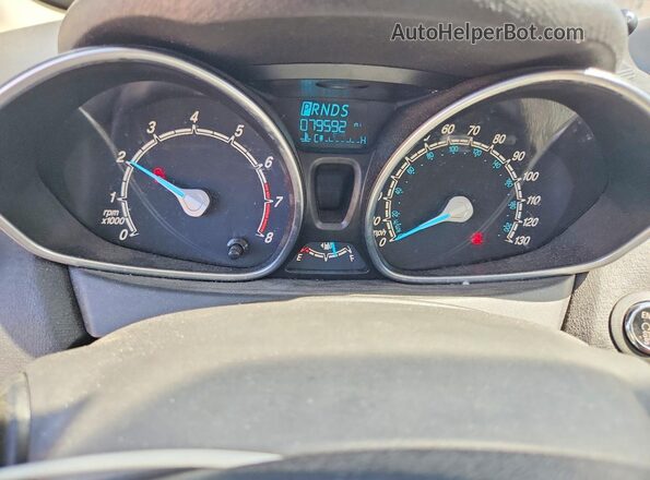 3FADP4FJ3HM138893 2017 FORD FIESTA Silver Սարքավորումների վահանակի տեսք