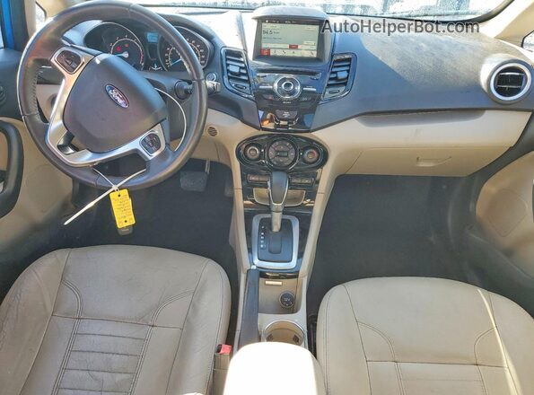 3FADP4FJ5HM129757 2017 FORD FIESTA Blue Vista del salpicadero