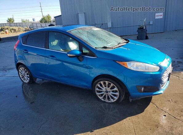 3FADP4FJ5HM129757 2017 FORD FIESTA Blue Delantero derecho