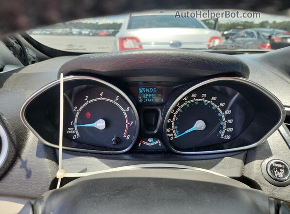 3FADP4FJ7JM143648 2018 FORD FIESTA White Instrument cluster view