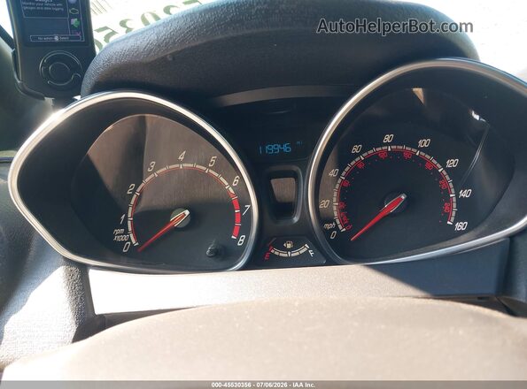 3FADP4GX4GM164792 2016 FORD FIESTA Gray Widok tylnych siedzeń