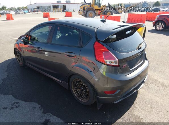 3FADP4GX4KM154837 2019 FORD FIESTA Gray Trasero izquierdo