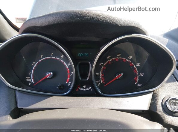 3FADP4GX4KM154837 2019 FORD FIESTA Gray Vista de los asientos traseros