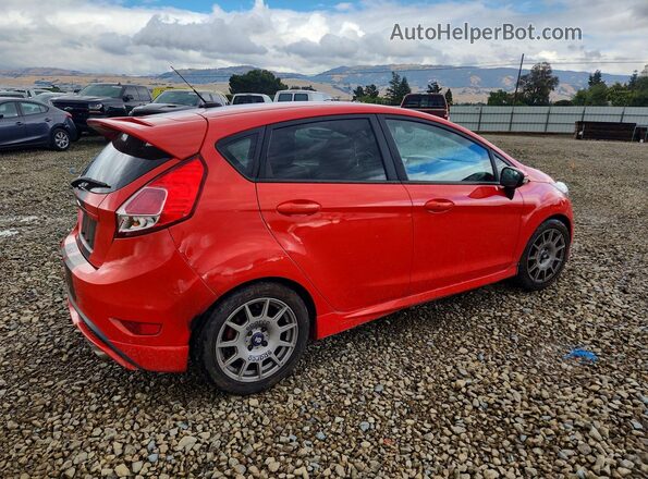 3FADP4GX6GM114069 2016 FORD FIESTA Оранжевый Задняя правая четверть