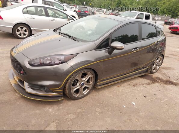 3FADP4GX7JM141854 2018 FORD FIESTA Gray Front left