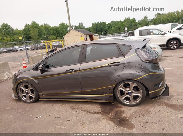3FADP4GX7JM141854 2018 FORD FIESTA Gray 360 interior view