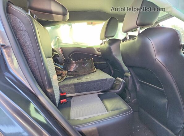 3FADP4GX8JM113562 2018 FORD FIESTA Gray Widok tylnych siedzeń