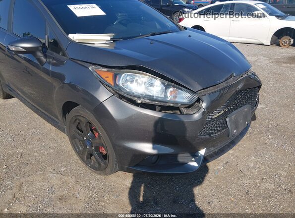 3FADP4GX9HM136763 2017 FORD FIESTA Серый Вид спереди
