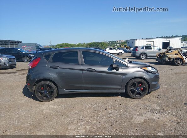 3FADP4GX9HM136763 2017 FORD FIESTA Серый Вид задней части салона