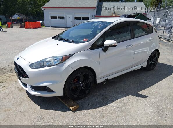 3FADP4GXXJM107777 2018 FORD FIESTA White Передня ліва чверть