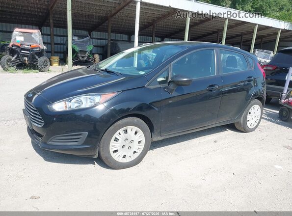 3FADP4TJ1GM208426 2016 FORD FIESTA Черный Передняя левая четверть