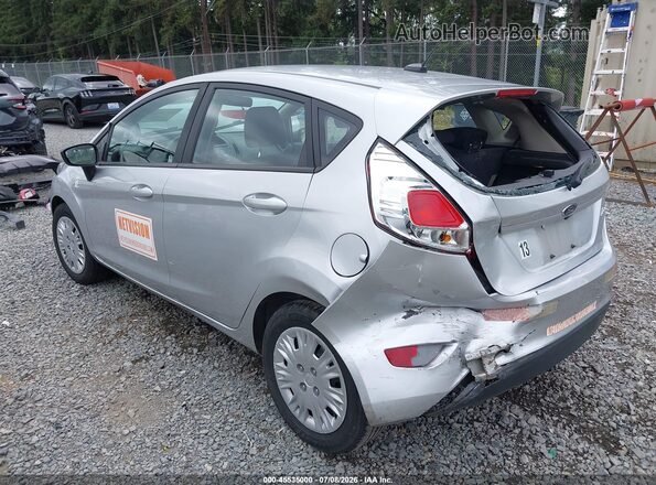 3FADP4TJ2JM132741 2018 FORD FIESTA Серебряный Задняя левая четверть