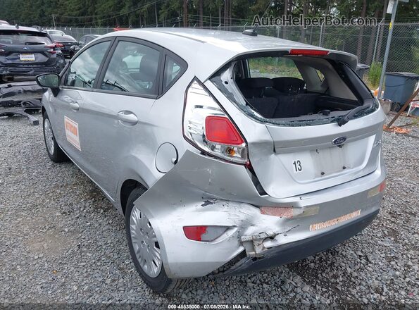 3FADP4TJ2JM132741 2018 FORD FIESTA Серебряный Вид спереди