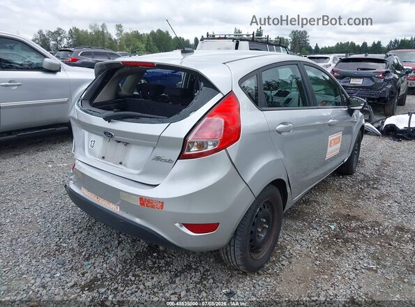 3FADP4TJ2JM132741 2018 FORD FIESTA Серебряный Задняя правая четверть