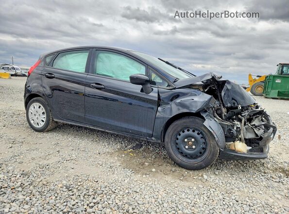 3FADP4TJ5JM144219 2018 FORD FIESTA Черный Передняя правая четверть