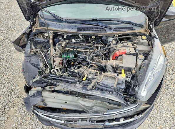 3FADP4TJ5JM144219 2018 FORD FIESTA Черный Вид подкапотного пространства