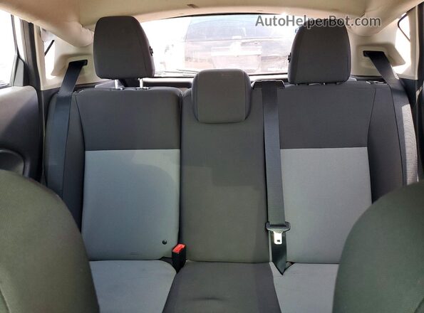 3FADP4TJ6GM169638 2016 FORD FIESTA Silver Rear seats view