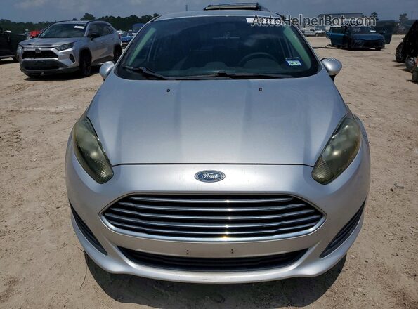 3FADP4TJ6GM169638 2016 FORD FIESTA Silver Front view