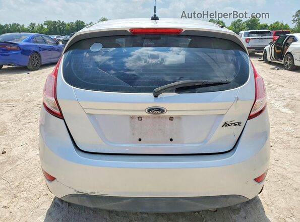 3FADP4TJ6GM169638 2016 FORD FIESTA Silver Rear view