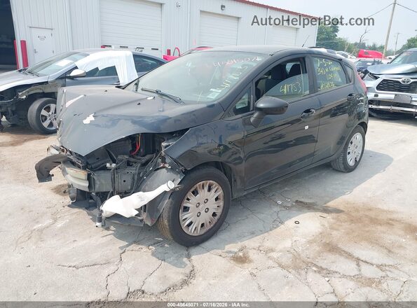3FADP4TJ6GM180512 2016 FORD FIESTA Black Առջևի ձախ երեք քառորդ տեսարան