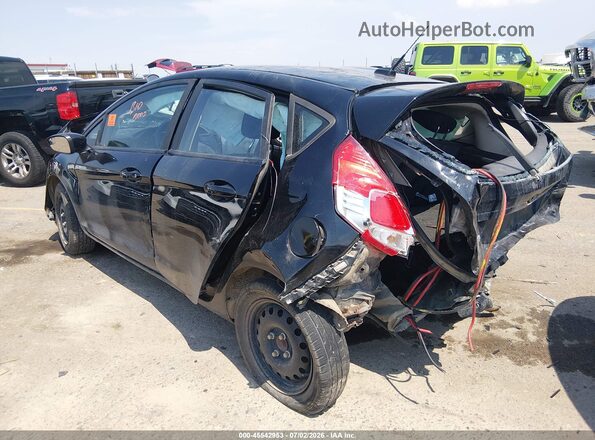 3FADP4TJ9HM159574 2017 FORD FIESTA Black Tył lewy