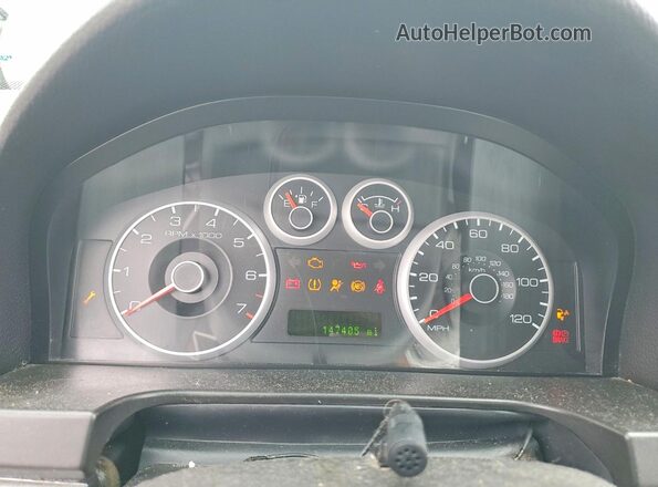 3FAHP07Z19R135526 2009 FORD ESCAPE Black Instrument cluster view