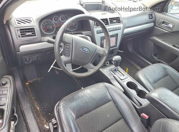 3FAHP07Z19R135526 2009 FORD ESCAPE Black Dashboard view