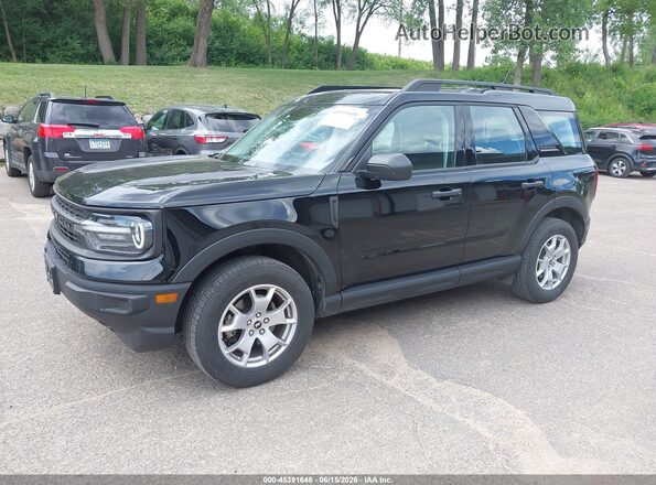 3FMCR9A64PRD55088 2023 FORD BRONCO SPORT Черный Передняя левая четверть