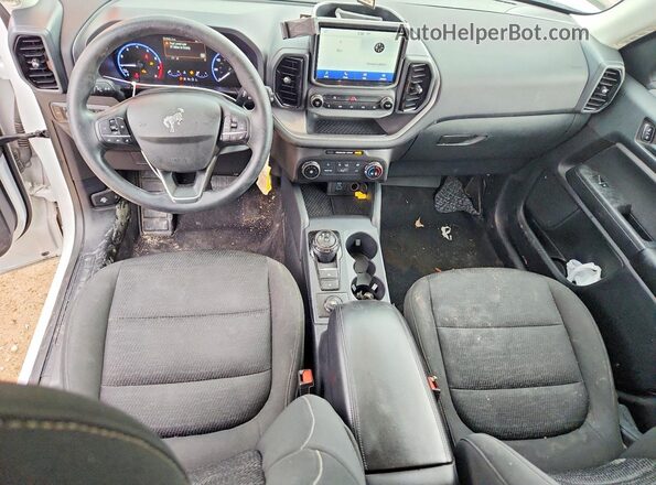 3FMCR9A65MRA40005 2021 FORD BRONCO Белый Вид панели приборов