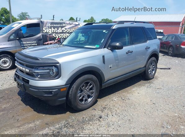 3FMCR9B60MRA53243 2021 FORD BRONCO SPORT Silver Przód lewy