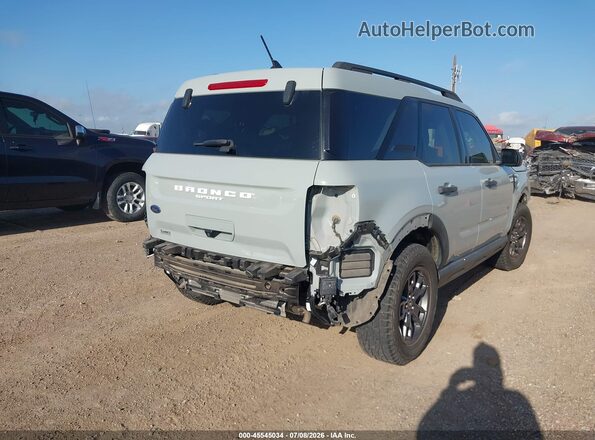 3FMCR9B60MRA76036 2021 FORD BRONCO SPORT Light Blue Задня права чверть