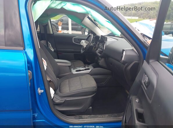3FMCR9B60NRE18702 2022 FORD BRONCO SPORT Blue Front interior view