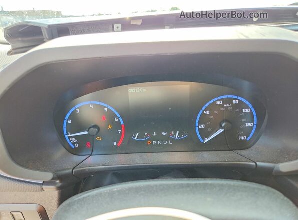 3FMCR9B60RRE77531 2024 FORD BRONCO Gray ხელსაწყოთა პანელის ხედი
