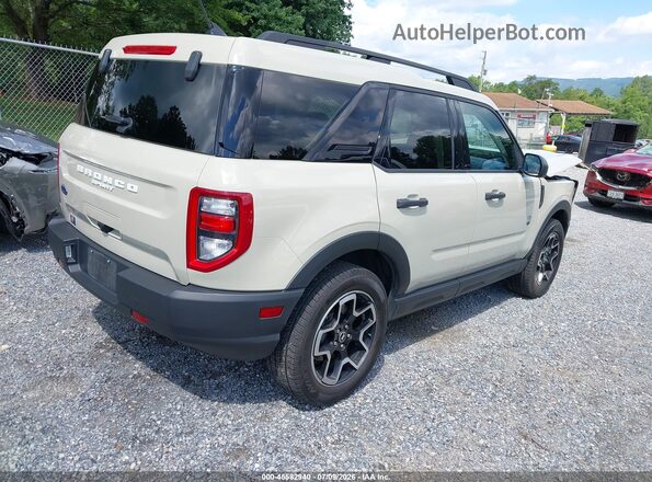 3FMCR9B60RRF34603 2024 FORD BRONCO SPORT Cream Задня права чверть