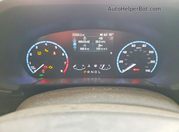 3FMCR9B61PRD31748 2023 FORD BRONCO Blue Vista del cuadro de instrumentos