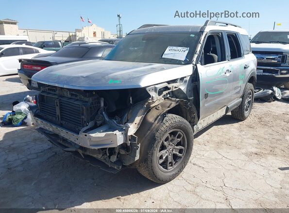 3FMCR9B61PRD69299 2023 FORD BRONCO SPORT Серебряный Передняя левая четверть