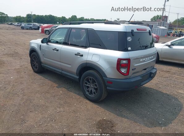 3FMCR9B62MRB10140 2021 FORD BRONCO SPORT Silver Trasero izquierdo