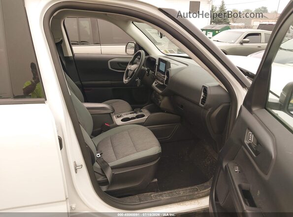 3FMCR9B62PRD46551 2023 FORD BRONCO SPORT White Widok wnętrza z przodu