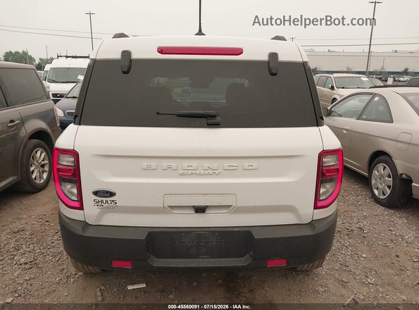 3FMCR9B62PRD46551 2023 FORD BRONCO SPORT White 