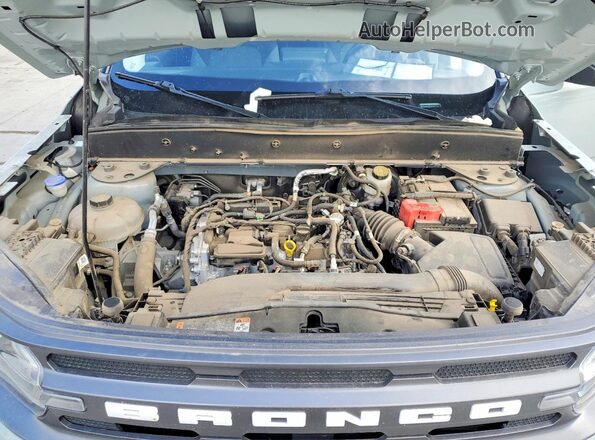 3FMCR9B62PRE04710 2023 FORD BRONCO Silver Widok wnętrza z tyłu