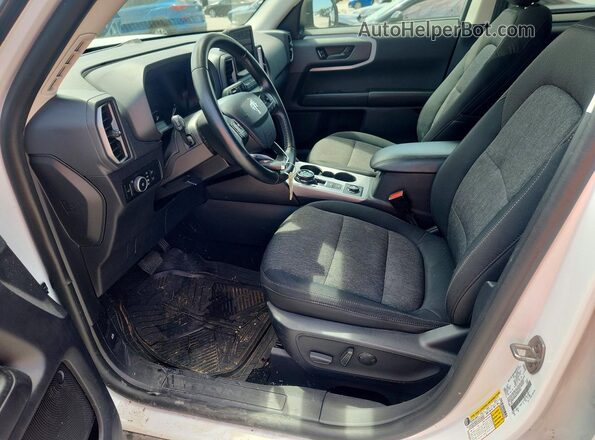 3FMCR9B62RRE86389 2024 FORD BRONCO White Widok wnętrza z przodu