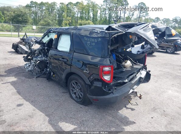 3FMCR9B63MRA14792 2021 FORD BRONCO SPORT Black Задня ліва чверть