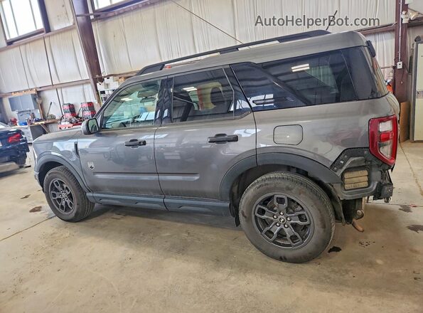 3FMCR9B63MRB26864 2021 FORD BRONCO Gray უკანა მარცხენა